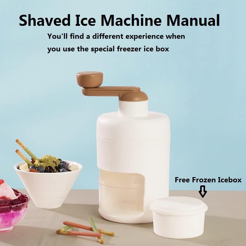Manual Ice Shaver & Gola Ganda Maker